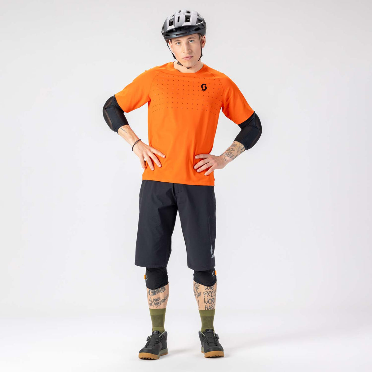 Pantalón Corto MTB Badana Scott Trail Vertic Hombre Negro #3