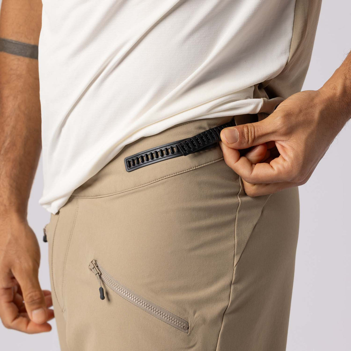Pantalón MTB Scott Vertic Pro Hombre Portobello Beige #6