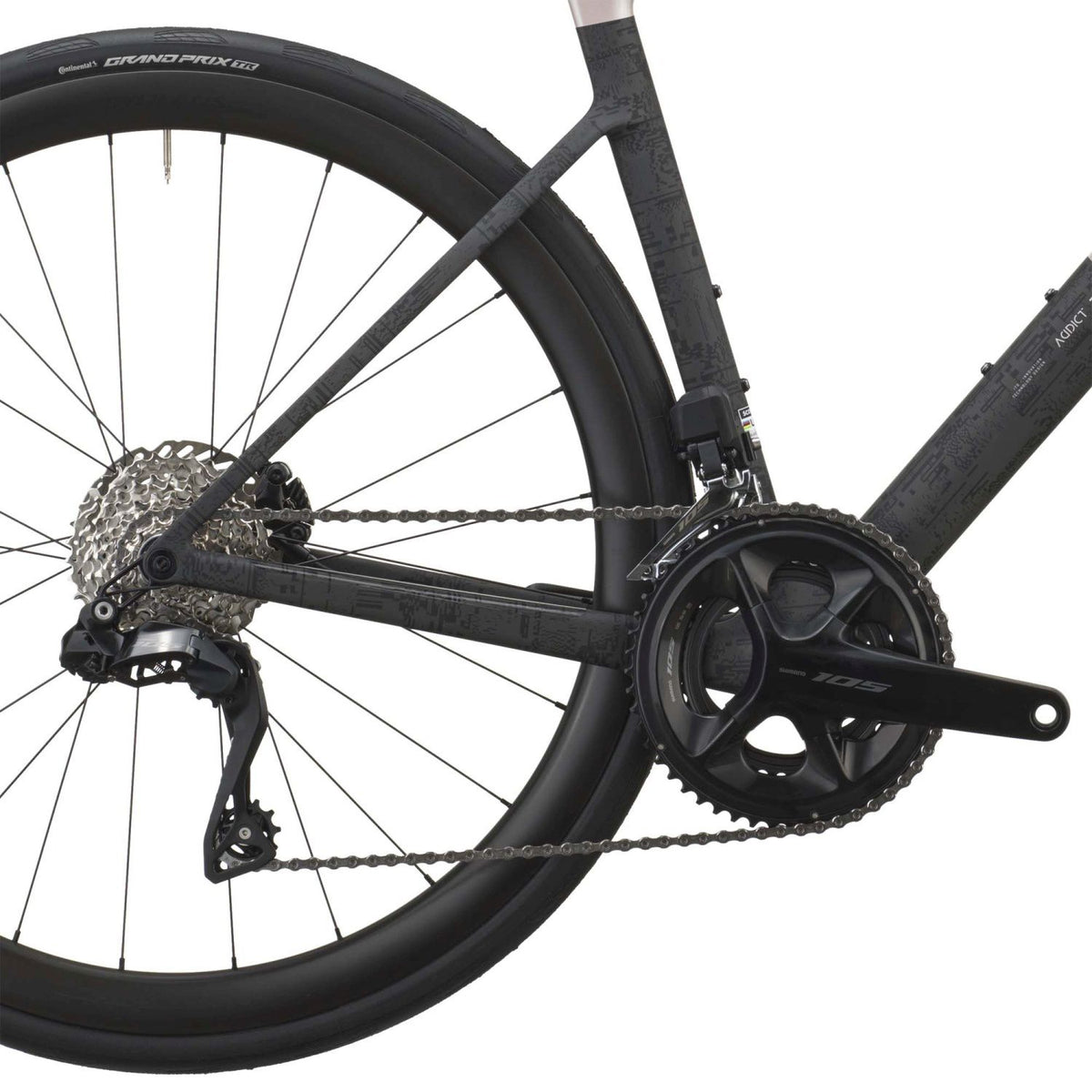 Bicicletas Carretera Scott Addict RC 30 2027 Champagne Pink/Carbon Black #4