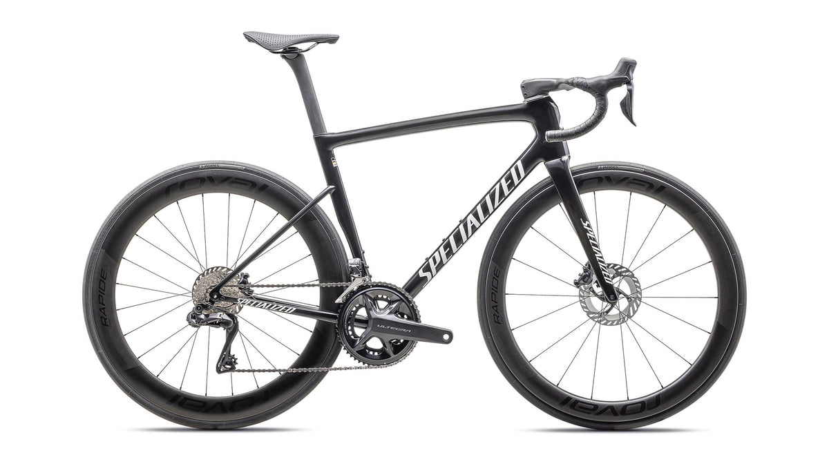Tarmac SL8 Pro Ultegra Di2 Specialized 2025 Gloss Carbon/Metallic White Silver #2