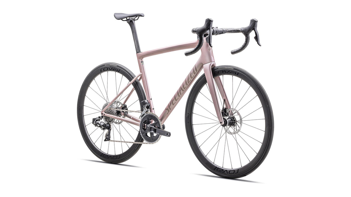 Tarmac SL8 Expert Rival eTap AXS Specialized 2025 Satin Champagne/Black Pearl