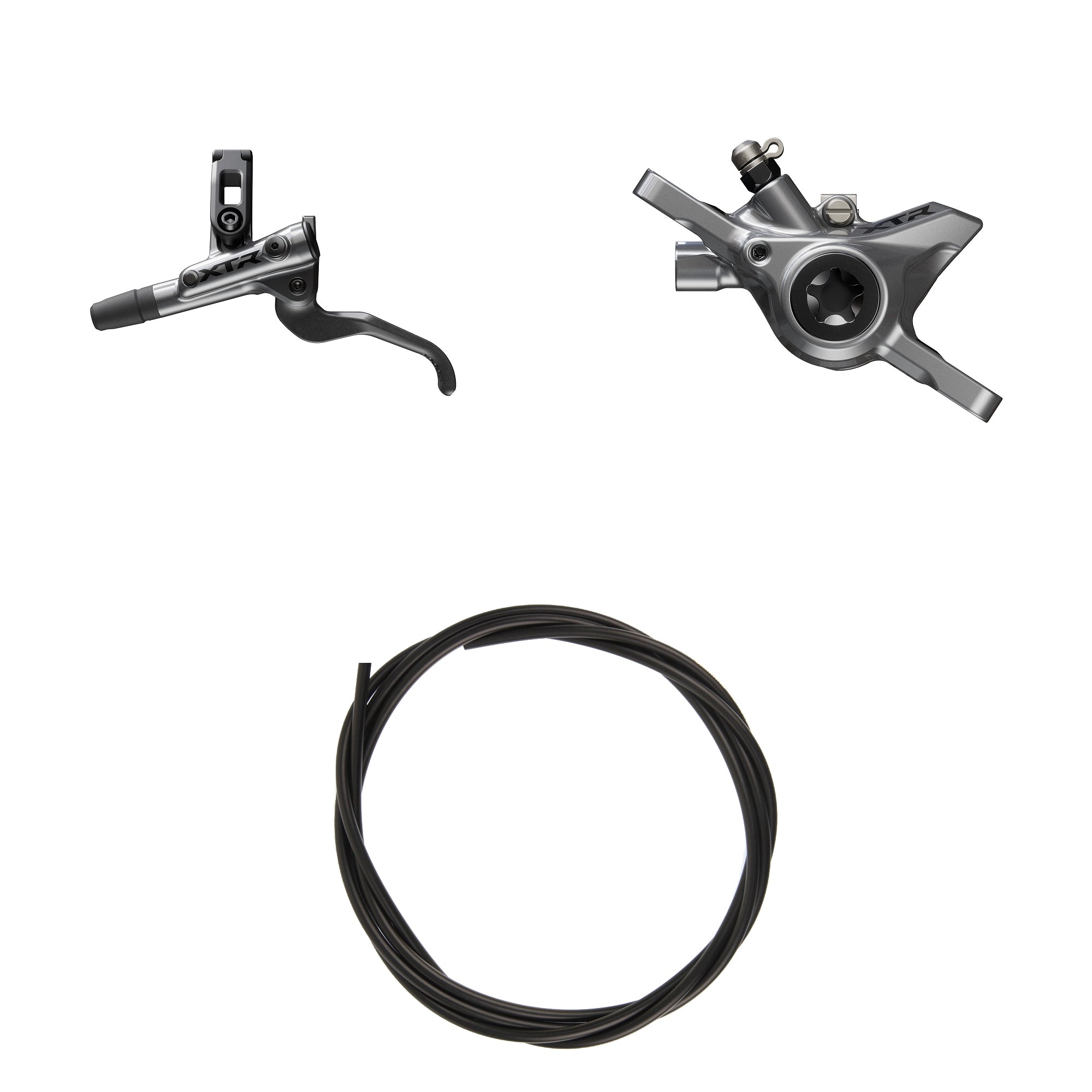 Kit Freno Disco HidrĂĄulico Shimano XTR BR-M9200/BL-M9200 Delantero/Izquierdo Resina Sin Aletas/Adaptador Latiguillo 1000mm Negro #2