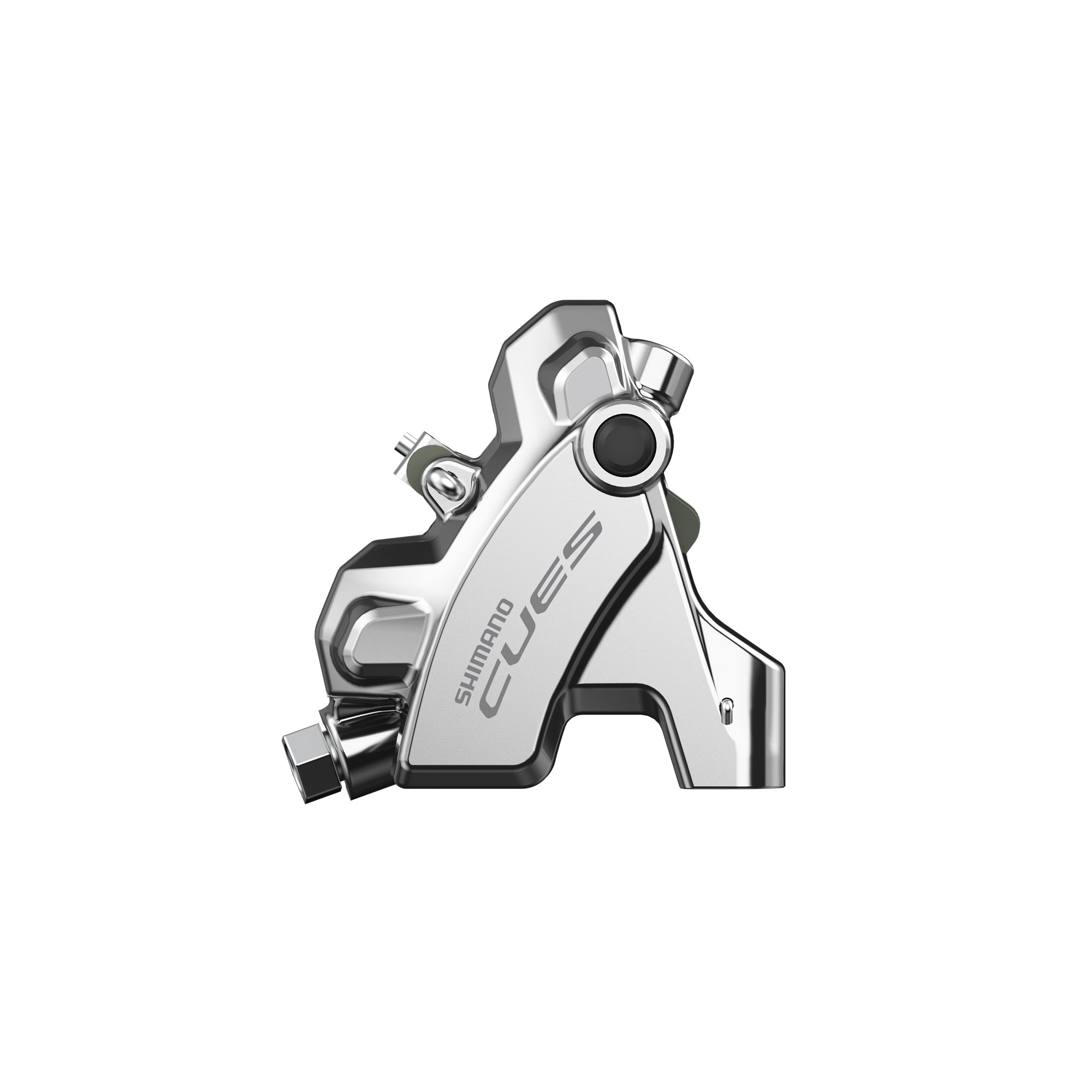 Pinza Freno Disco HidrĂĄulico Shimano Cues BR-U6030-R 2 Pistones Flat Mount Trasera Plata