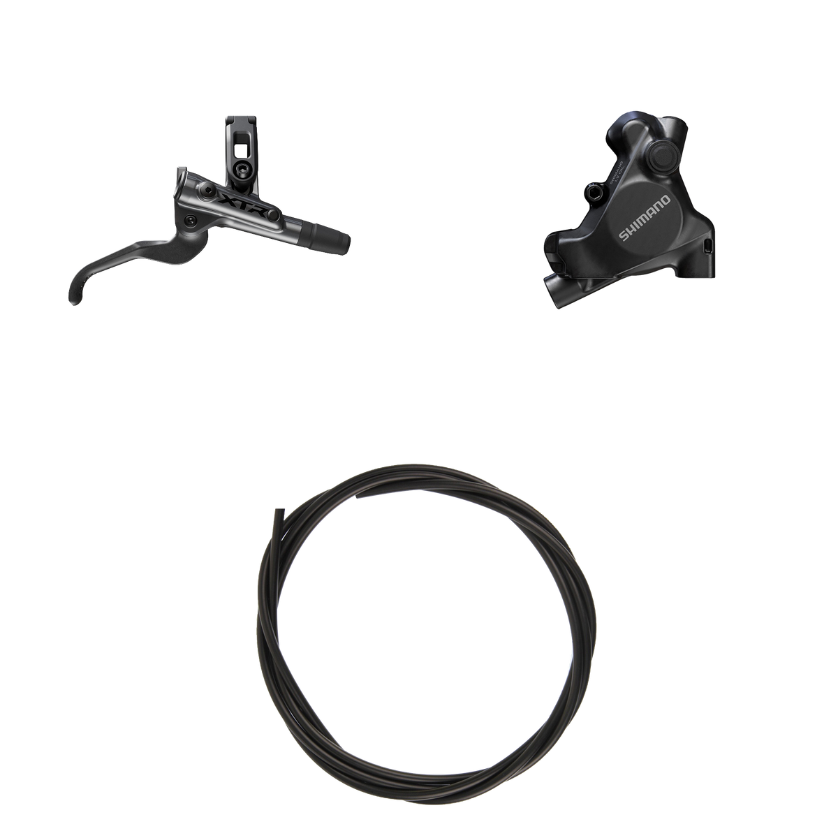 Kit Freno Disco HidrĂĄulico Shimano XTR BR-MT805/BL-M9200 Trasero/Derecho Resina Sin Aletas/Adaptador Latiguillo 1700mm Negro #2