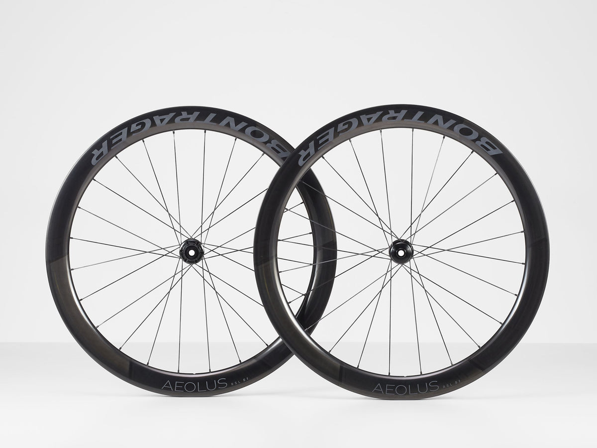 Rueda Delantera Carretera Disco Bontrager Aeolus RSL 51 TLR Negro