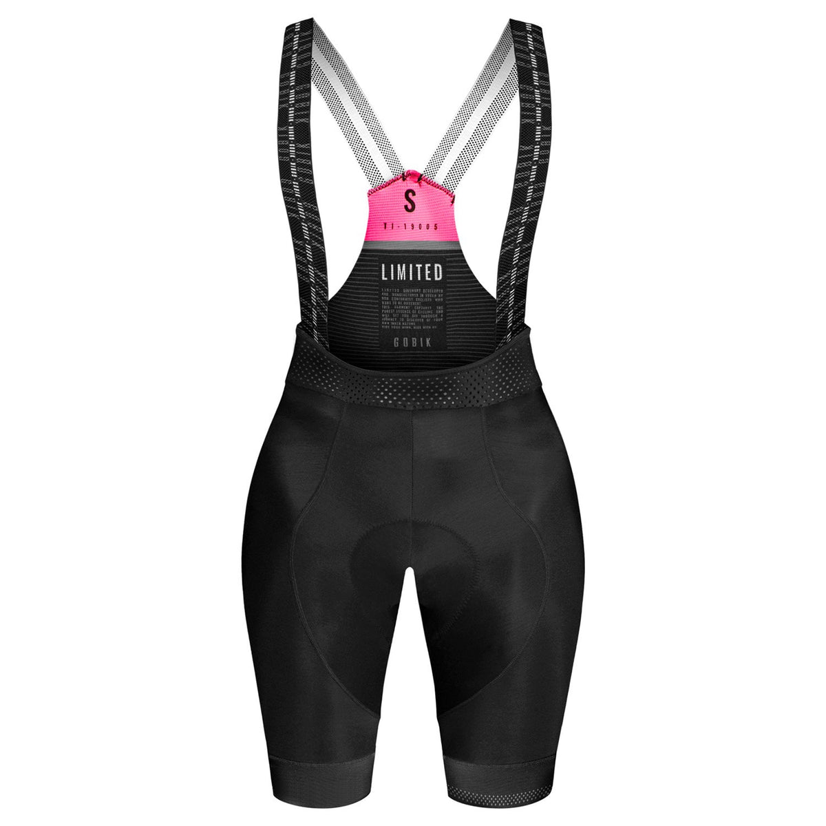 Culote Corto Tirantes Limited 3.0 Gobik Mujer K9 Negro