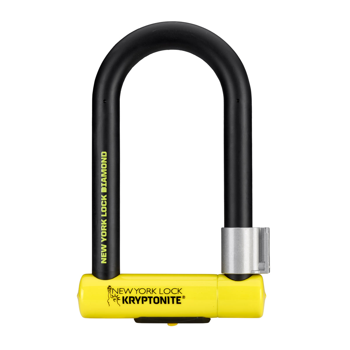 Kryptonite U-Lock New York Diamond Negro/Amarillo