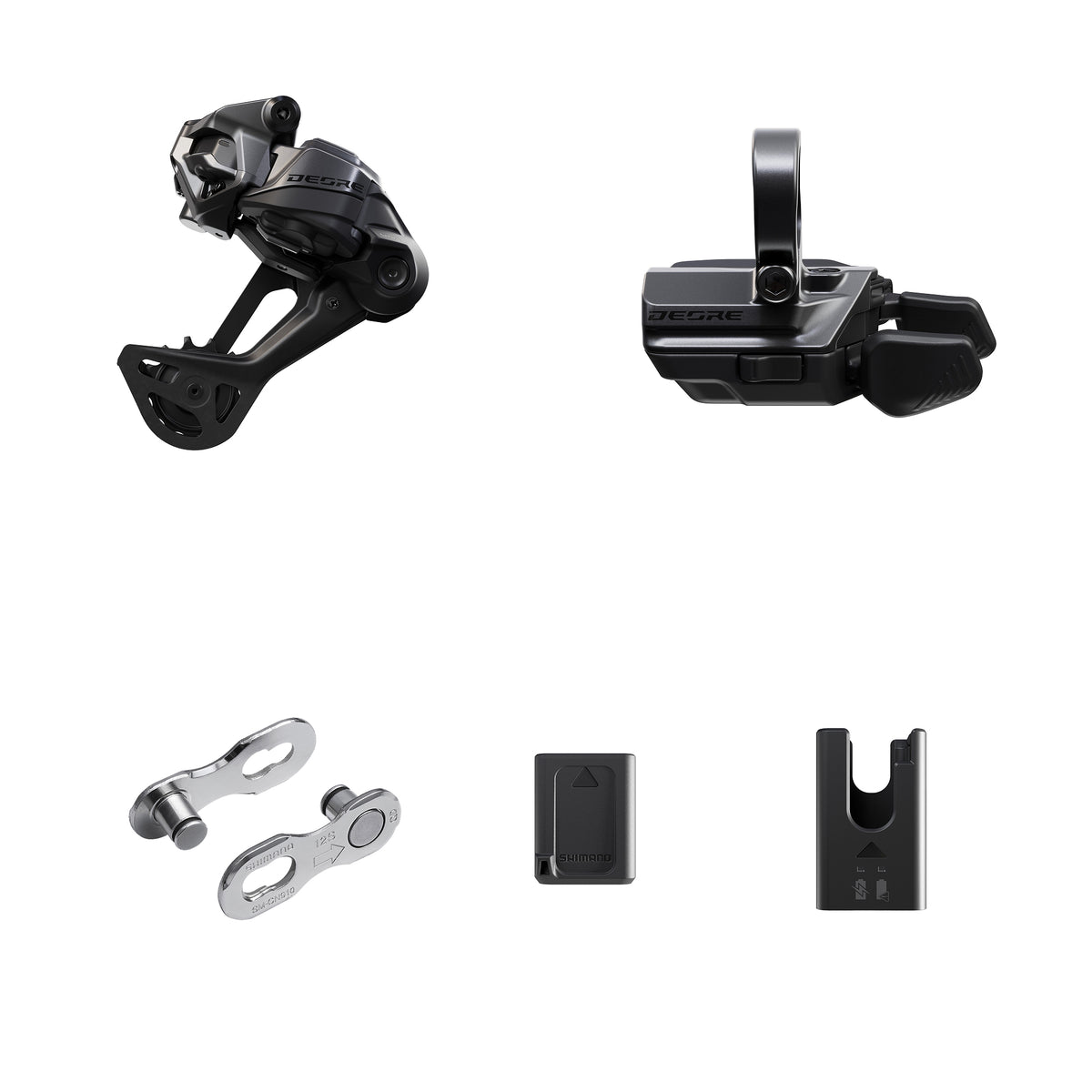 Kit Actualización Cambio Trasero Shimano Deore Di2 RD-M6250-UPG-KIT SGS Abrazadera Negro #2