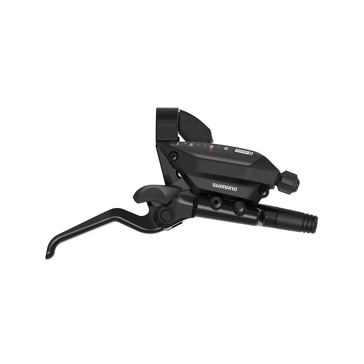 Kit Freno Disco HidrĂĄulico Shimano BR-MT200/ST-EF515 J8 Trasero/Derecho Resina Sin Aletas/Adaptador Latiguillo 1700mm Negro