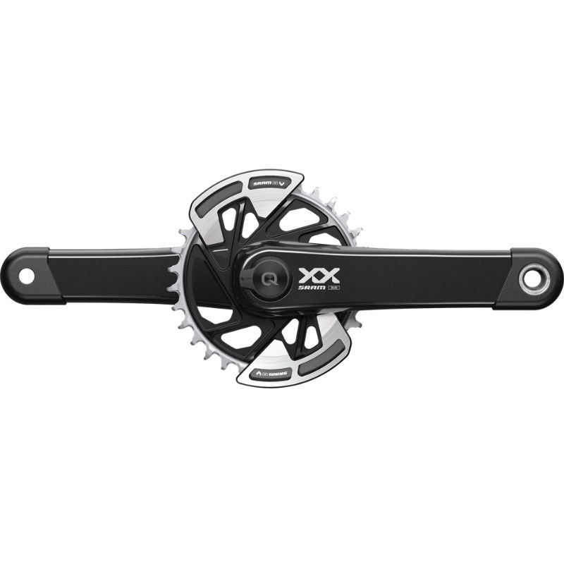 Juego Bielas PotenciĂłmetro Sram XX Eagle Wide Dub Rosca 32d Carbono Sin Cazoletas 175mm Negro