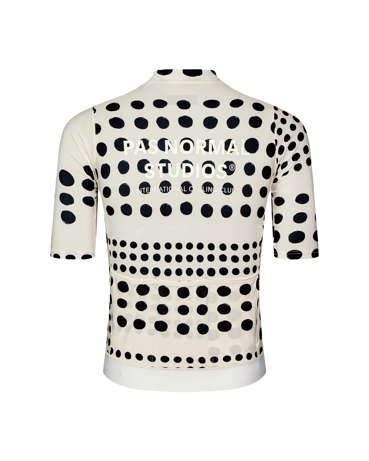 Maillot Manga Corta Pas Normal Studios Essential Hombre Dot Off White #4