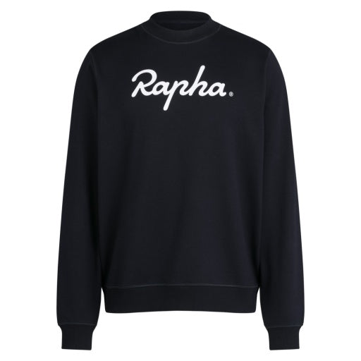Sudadera AlgodĂłn Logo Grande Rapha Hombre Negro/Negro
