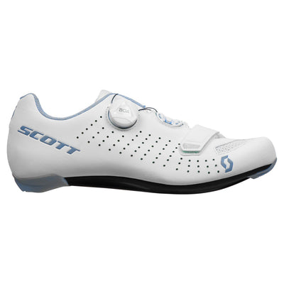 Zapatillas Carretera Scott Road Comp BOA Mujer Matt White/Light Blue #3
