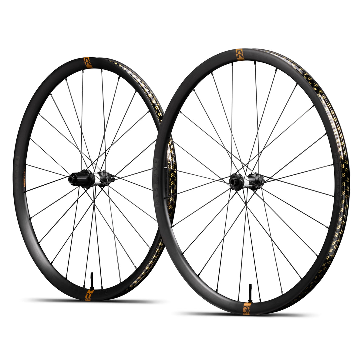 Juego Ruedas Gravel Reserve 30/GR AL DT Swiss 350 HG-EV Center Lock Negro