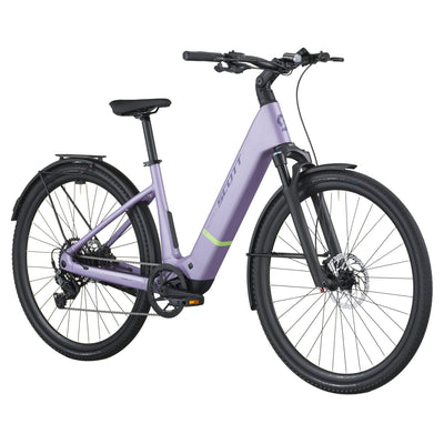 Bicicletas Eléctricas eUrbanas Scott Passage 20 Wave 2026 Lila Purple