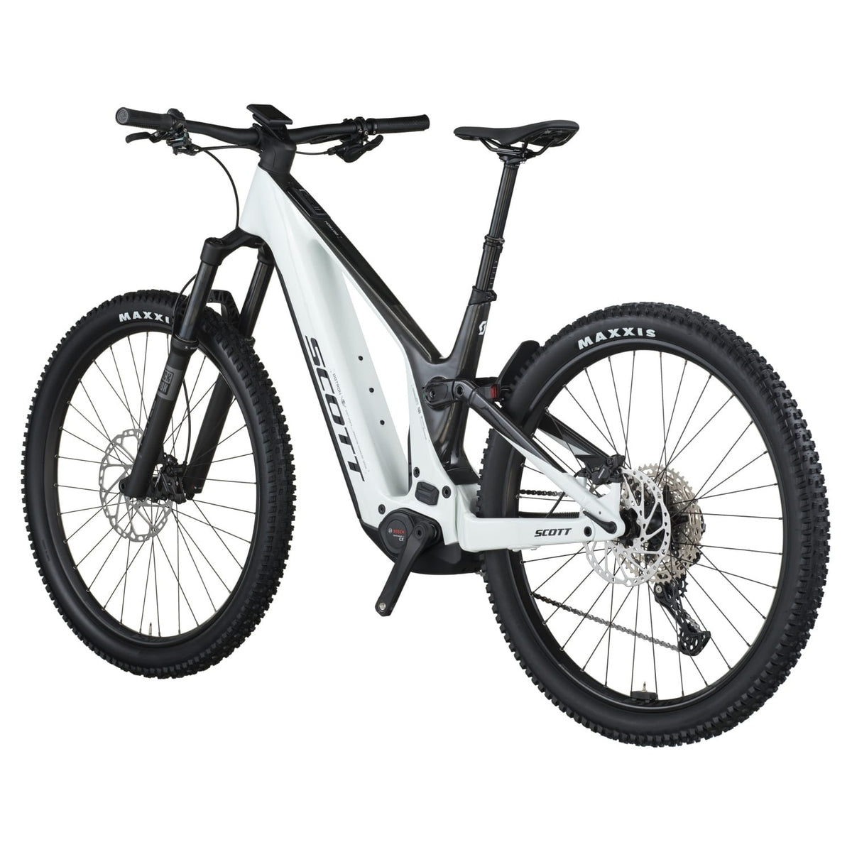 Bicicletas Eléctricas eTrail Scott Patron 920 2026 Carbon Black/Pastel White #3