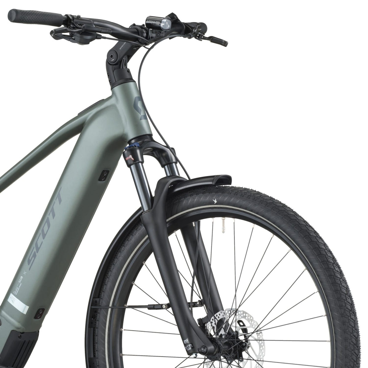Bicicletas Eléctricas eUrbanas Scott Sub Sport 30 2026 Highland Green #5