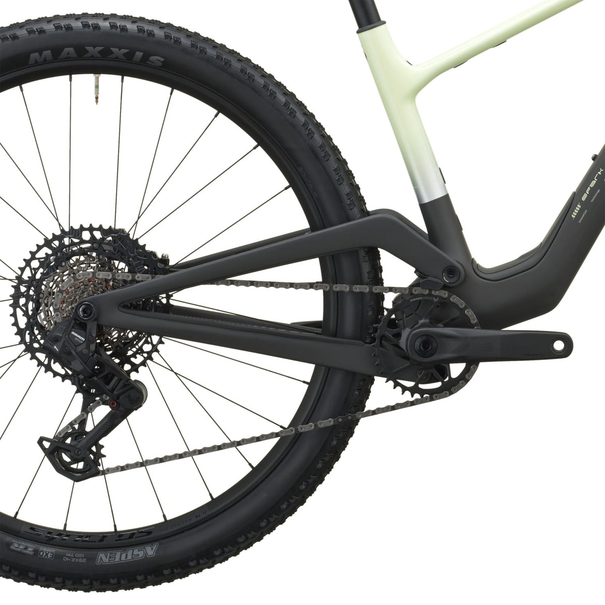 Scott Spark RC Team 2027 Cream Green/Carbon Black #2