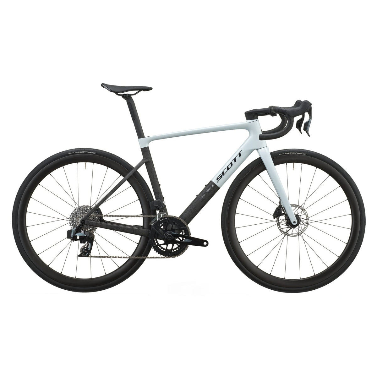 Bicicletas Carretera Scott Addict RC 25 2027 Cumulus White/Carbon Black