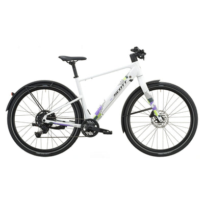 Bicicletas Eléctricas eUrbanas Scott Sweep 10 2027 Signal White #2