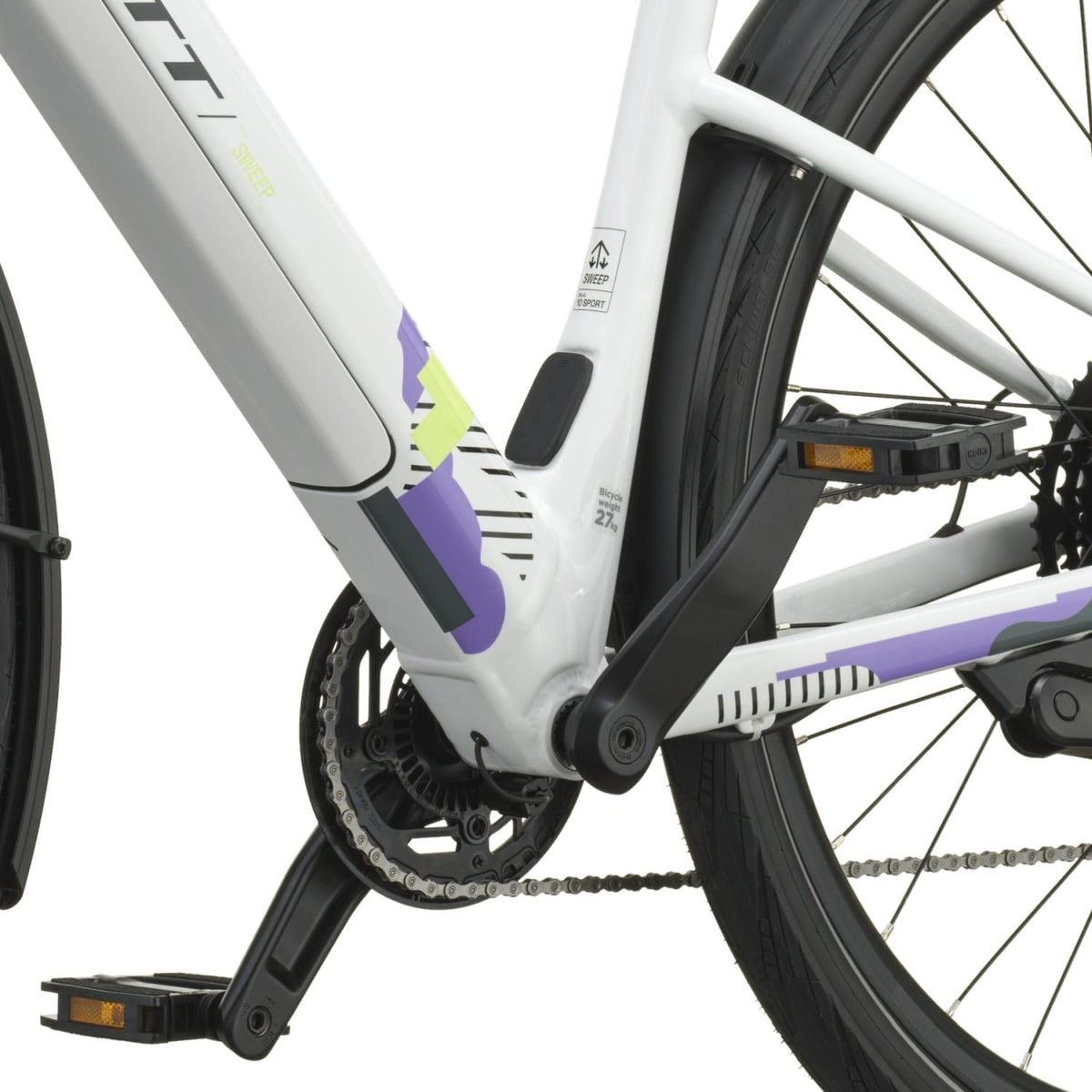 Bicicletas Eléctricas eUrbanas Scott Sweep 10 2027 Signal White #6