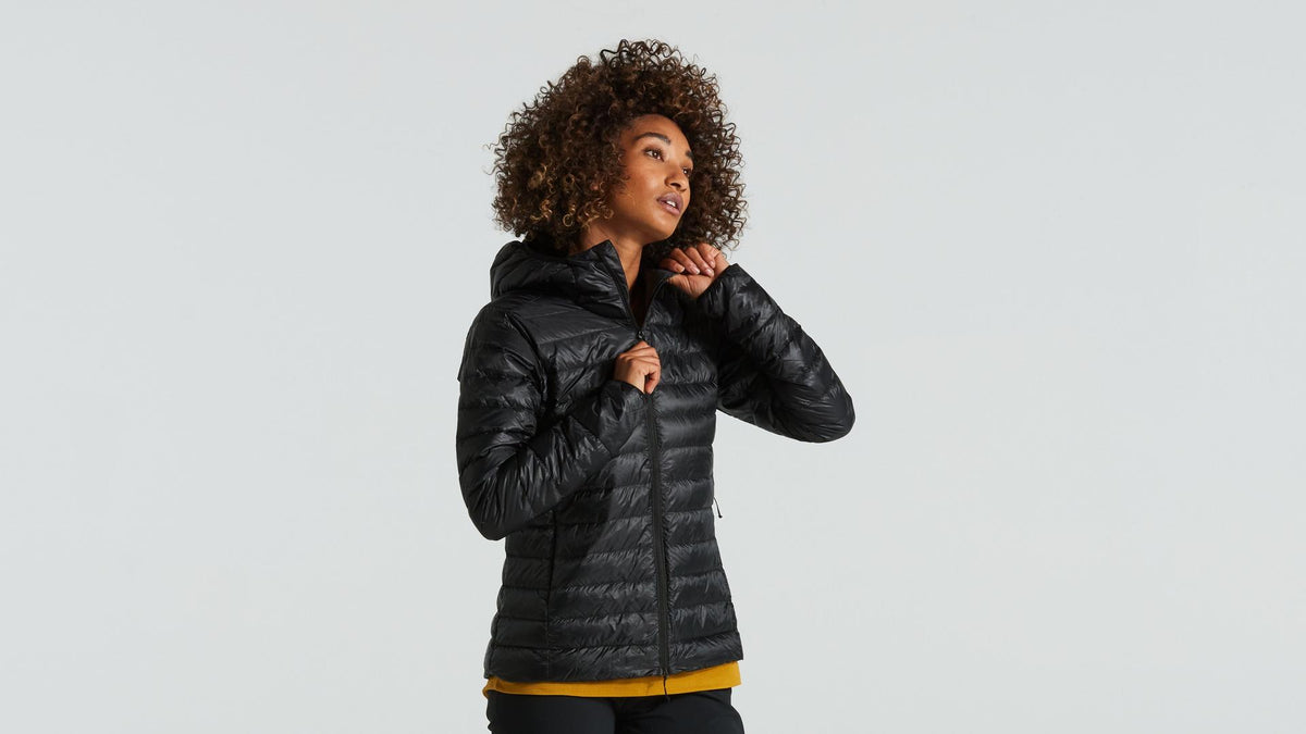 Chaqueta Plumas Empaquetable Specialized Mujer Negro #2