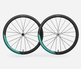 Oquo Juego Ruedas Carretera RP45LTD CS Shimano HG Metallic Jade Matt
