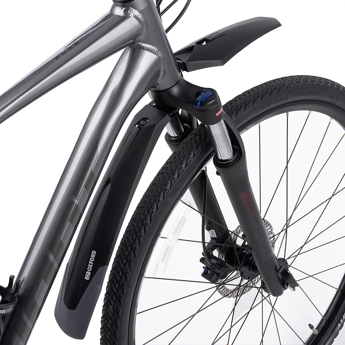 Guardabarros Delantero Oxford Mudstop MTB 26/27.5/29 Negro #4