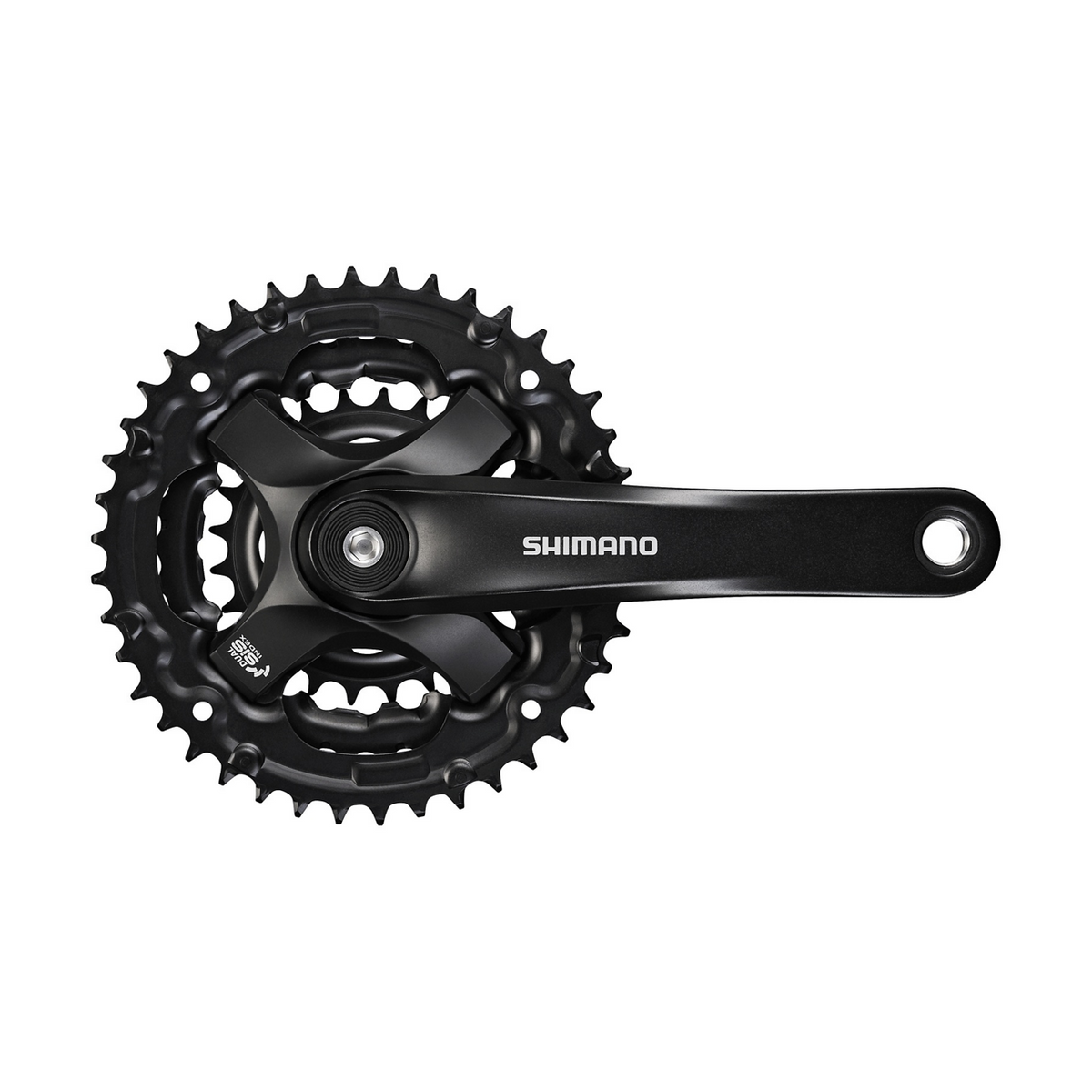 Juego Bielas/Plato Shimano FC-TY501 175mm 42-34-24d 6/7/8v