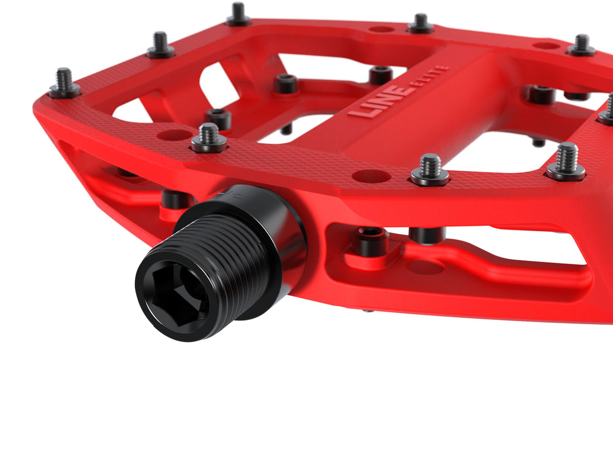 Pedales Plataforma Trek Line Elite Radioactive Red #3