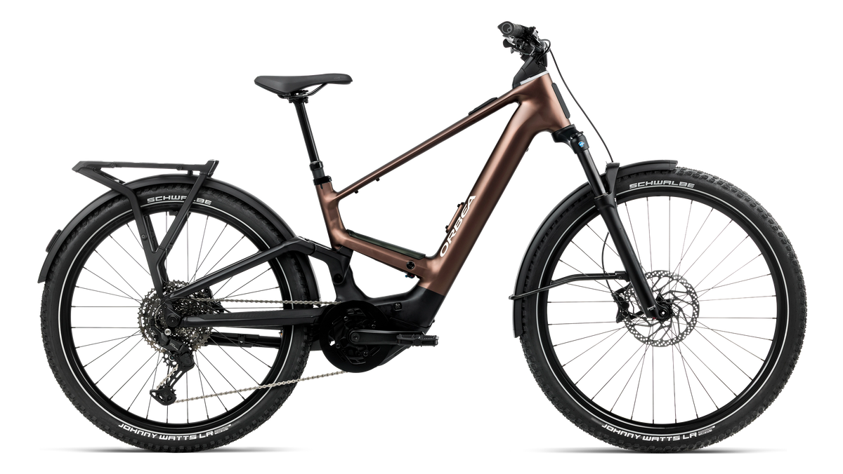 Bicicletas Eléctricas eUrbanas Orbea Muga 30 2027 Metallic Rust/Diamond Black Matt