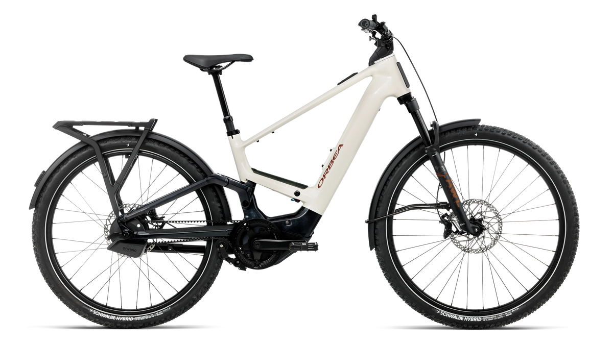 Bicicletas Eléctricas eUrbanas Orbea Muga 10 2027 Ivory White/Black Gloss