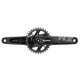 Sram NX X-Sync 2 Eagle DUB Fatbike 4" DM 30t 11/12s Crankset Without Bottom Bracket 175mm Black